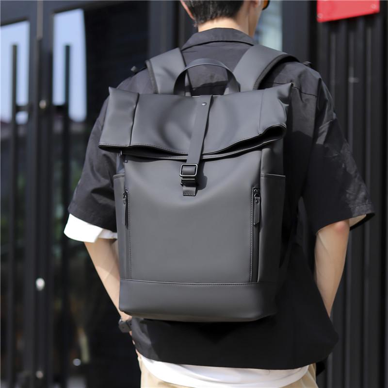 Men's Water-Resistant Large Capacity Laptop Backpack for Work and School