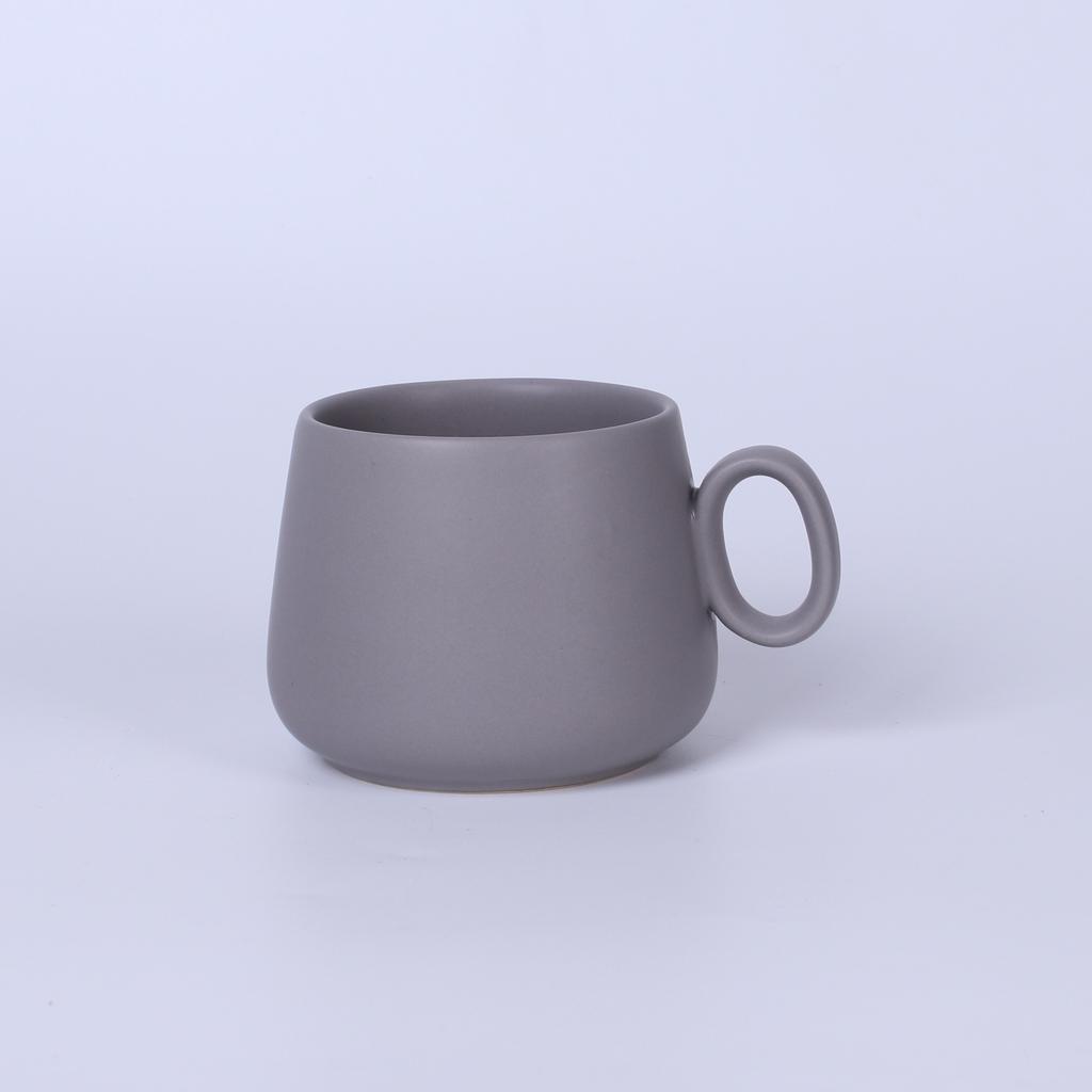 Simple Nordic Style Macarone Solid Color Ceramic Coffee Cup Mug Water Cup Flower Tea Cup