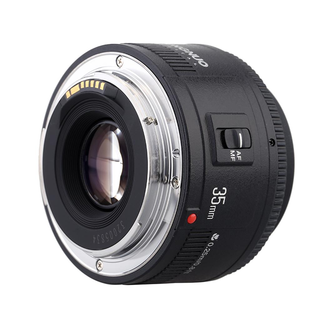 Yongnuo YN35mm F2 Lens 1:2 AF / MF Wide-Angle Fixed/Prime Auto Focus Lens for Canon EF Mount EOS