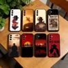 R-Red D-Dead R-Redemption Чехол для телефона Черный Силиконовый Мягкий Для Samsung Galaxy A73,A72,A71,A70,A53,A52,A51