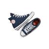 Converse Versatile Comfortable Shock Absorbing Durable High Top Canvas Shoes Kids Sneakers Navy-Blue A07340C