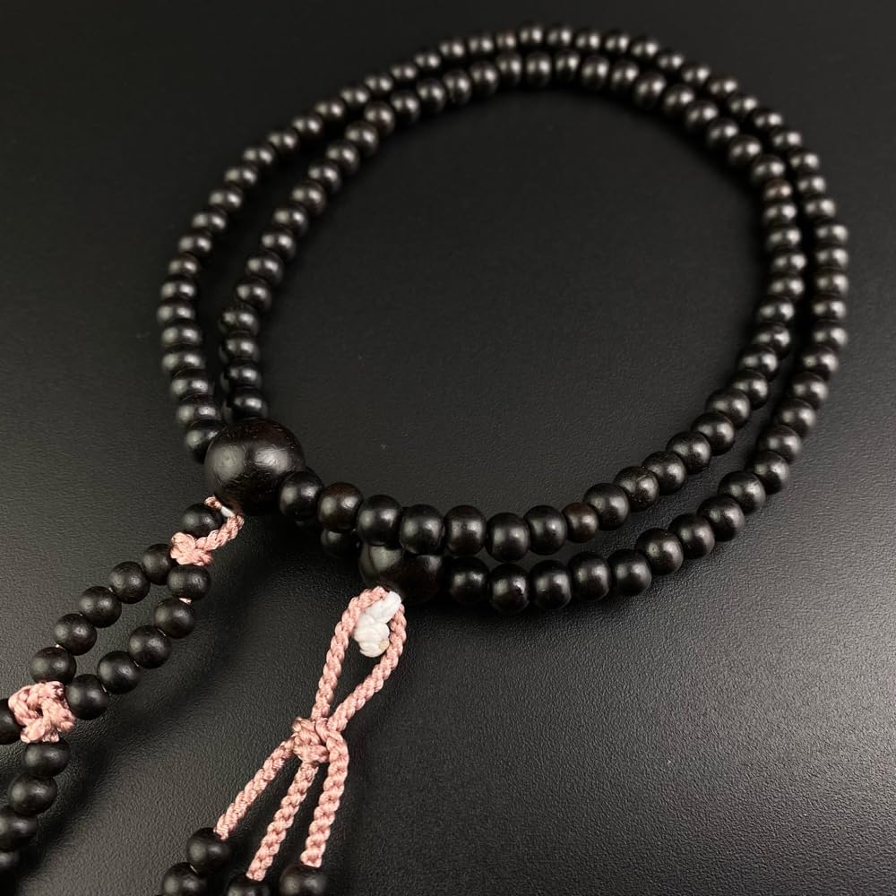 ЧУДЕСНЫЕ четки лотоса секта Ничирен 8 размеров подлинные молитвенные четки эбеновые двойные молитвенные четки 108 бусин лотос четки сумка в комплекте натуральный