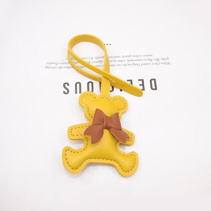 ПУ кожаный брелок милый бант декоративная сумка кулон украшение несколько цветов женщины девушки подарочные аксессуары