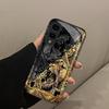 Креативность Роскошь Игровой стиль Лев Высококачественный Чехол для Телефона Стеклянный Чехол для Телефона для Samsung Galaxy S26 S25 S24 S23 S22 S21 FE,Ultra,Plus