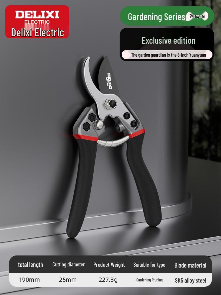 Электрические секаторы Delixi для садоводства, обрезки ветвей и плодовых деревьев