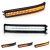 LED Mirror Dynamic Turn Signal Lights for Ford F-150 Raptor 09-14 Double Row Sequential Indicators Lamps RearView Bulbs