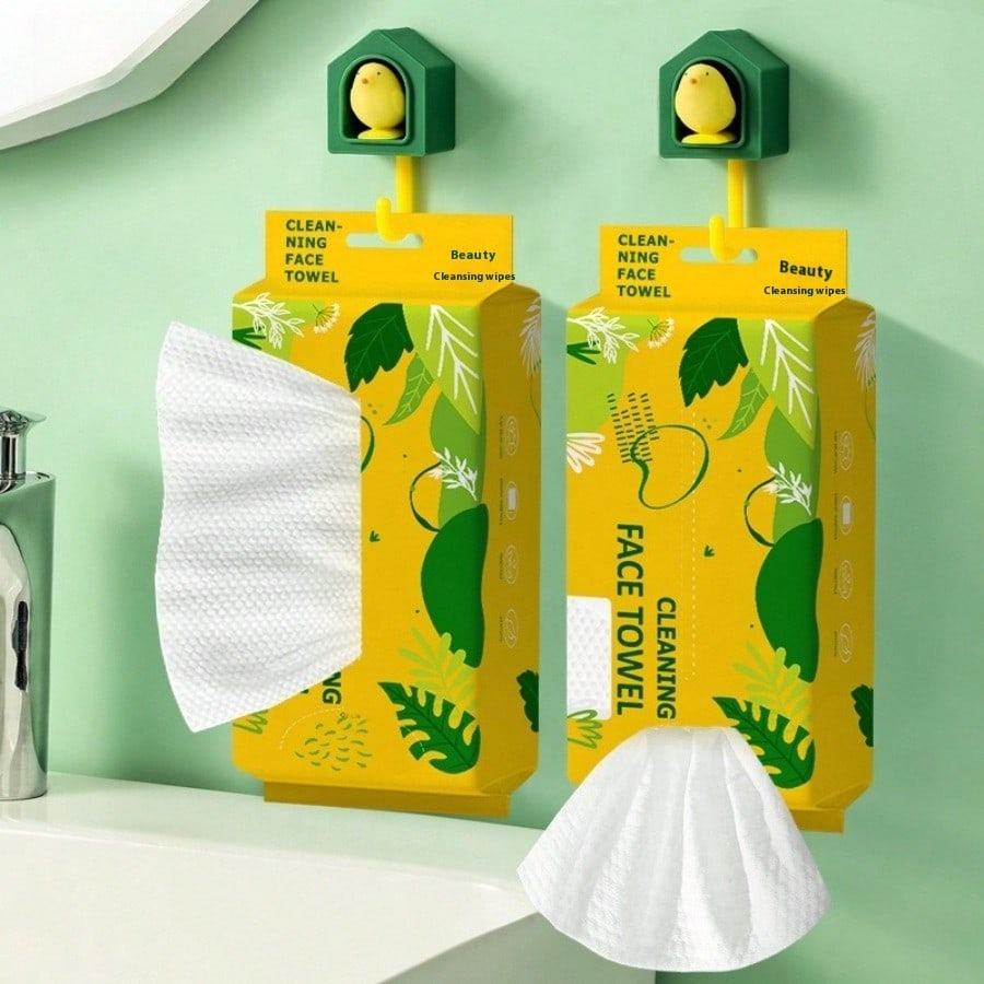 30/50/100 шт./уп. Хлопковое полотенце Бамбуковое волокно Полотенца для лица Натуральные Одноразовые Салфетки для умывания для Лицевых салфеток Мягкие Впитывающие Экологичные Чистящие полотенца