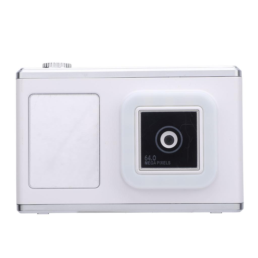 Digital Camera Front Rear 48MP 2.4in IPS Screen Video Camera with Fill Light for Daily Travel Rose
