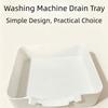 Water Collection Washing Machine Drain Pan Front Filter Drawer Tray  For Cleaning