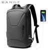BANGE Waterproof Men's Business Sports Backpack with USB Laptop Compartment
