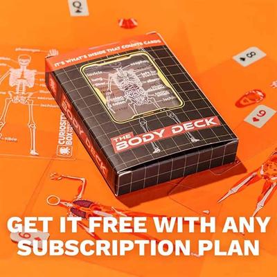Игральные карты Анатомия человека Колода Тело Смешные Прозрачные Игральные карты Анатомия человека Настольная Игра Магическая Игра для Вечеринки