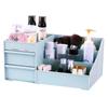 Makeup Organizer for Vanity Bathroom Desktop Cosmetics Storage Box with Drawers for Lipstick, Brushes, Lotions, Eyeshadow