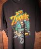 Черная футболка Rob Zombie 2XL в стиле Rat Fink с разноцветным принтом, унисекс