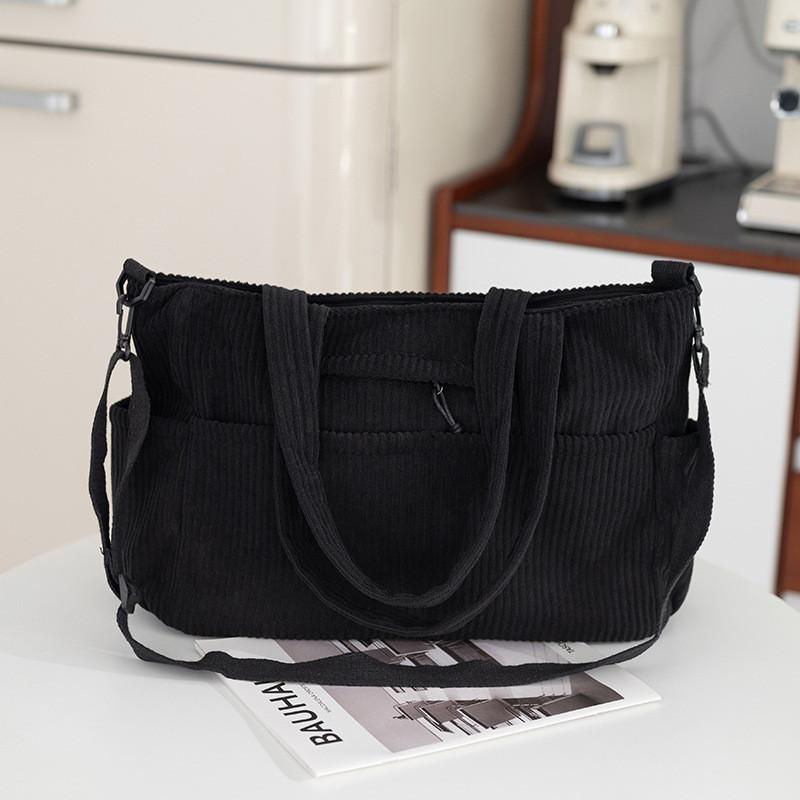 Tote Bag Large Capacity With Zipper Closure For Daily Use