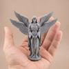 Фигурка Ангела-Хранителя 3D-печать Четырехкрылый Ангел Статуэтка для Дома Офиса Книжной Полки Настольное Украшение