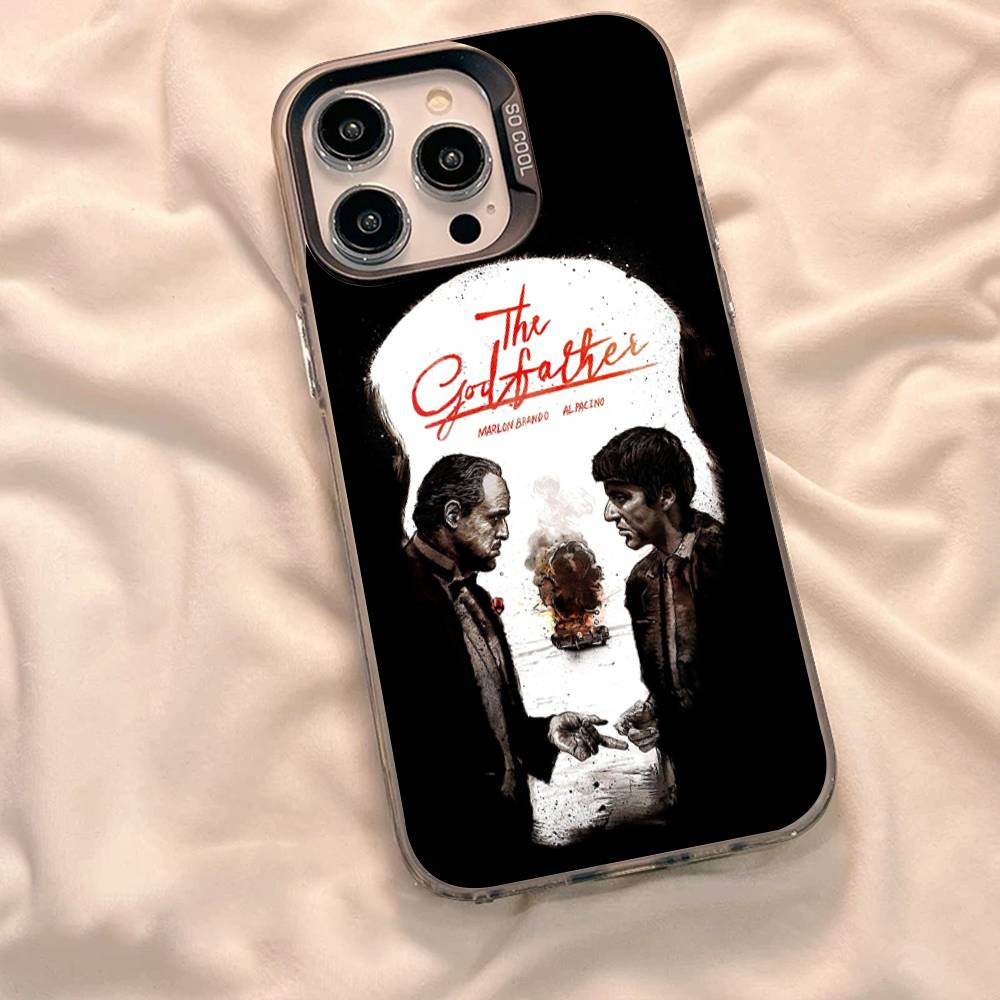 Cool The Godfather Movie Phone Case for iPhone 17 16 15 14 13 Pro 12 11 Pro Max PLUS Color Back Cover