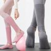 Breathable Fabric Grip Pilates Socks Mid Tube Length Harajuku Street Socks  Casual Wear