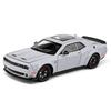1:24 Dodge Challenger Hellcat Redeye Alloy Diecast Car Model High Simulation Ornament Toy Sound & Light Pull Back Holiday Gifts
