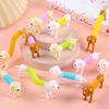 Yousheng 5/10/15/20Pcs Stress Relief Telescopic Tube Dachshund Toy Dog Flexible Tube Fidget Toy Twisting Stretch Sensory Tube Party