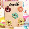 DIY Wooden Party Supplies Birthday Favour Doughnut Rack Storage Racks Donut Wall Stand Donut Holds
