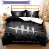Dead by Daylight 3pcs Bedding Set Duvet Cover Closure Includes 1 Duvet Cover & 2 Pillowcases for All Seasons Bedroom Home Dorm Decor