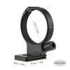 71mm Tripod Mount Ring with 60mm Quick Release Plate 1/4in & 3/8in Threaded Holes Compatible with
