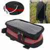 600D Nylon , TPU Bicycle Phone Bag Hook and Loop Straps Bike Top Tube Bag  Outdoor Riding