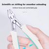 Manicure Nail Pliers For  Gems Removal Soft Wire Cutter Nail Unloading Nippers Chain Scissors Nail Art Tool