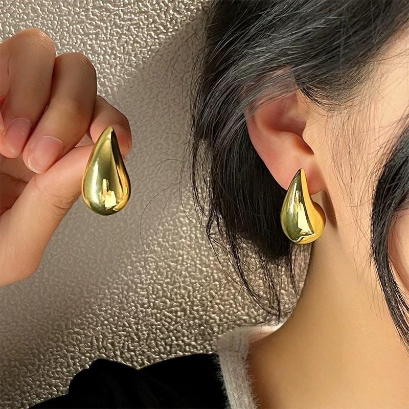 Новые модные массивные серьги-капли для женщин, индивидуальные глянцевые серьги-капли, серьги-капли в стиле бохо для девочек, модные ювелирные изделия, подарки