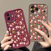 Чехол с мультяшным рисунком Санта-Клауса для iPhone 17 Air 16e 16 15 14 Pro Max 13 17 Pro Max 17 Pro 17 Противоударный Мягкий ТПУ Силиконовый Чехол для Телефона Funda