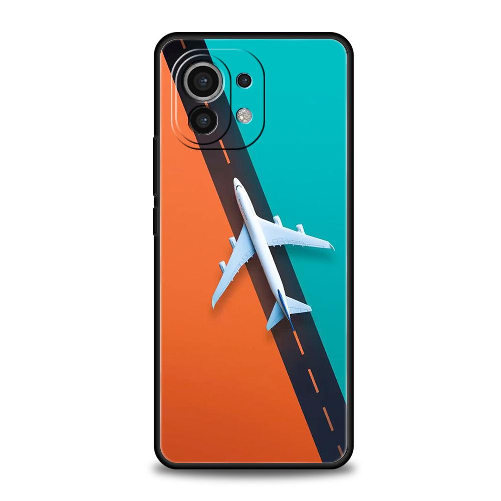 Чехол для телефона для Xiaomi 15 14 13 12 Lite 14T 13T 12T Pro Poco X7 X6 X5 X4 X3 NFC F7 Ultra F6 Pro Cover Самолет Самолет Самолет