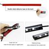 Светодиодная подсветка для ног автомобиля, окружающая лампа с беспроводным USB-пультом дистанционного управления музыкой, несколько режимов, декоративное освещение для интерьера автомобиля