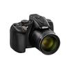 [Восстановленная] Цифровая камера Nikon P600, 60-кратное оптическое увеличение, 16 мегапикселей, Черная, P600BK