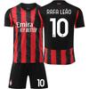 AC Milan 9 Giroud 10 Leo 11 Pulisic 19 Olympics Set Edition Football Jersey Set