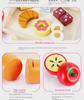 Wooden Pretend Kitchen Toy Set with Cutting Fruits & Vegetables