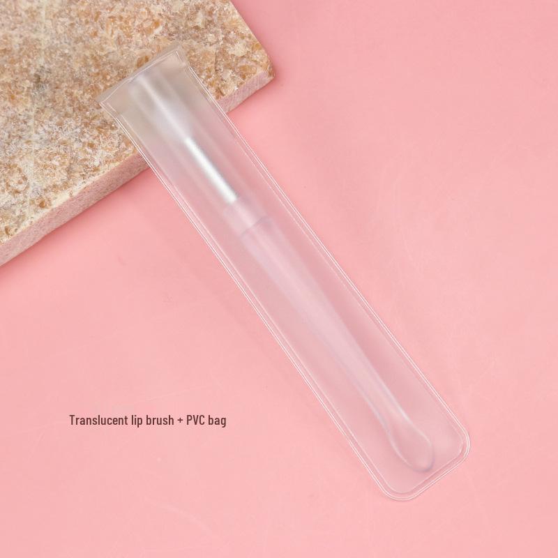 Портативная силиконовая кисть для губ с крышкой для блеска, глазури, маски и многого другого