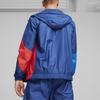 Puma Bmw Motorsport Woven Jacket Color Block Breathable Zip-Up Hooded Jacket Men Jacket Bmw-Blue 625174-04