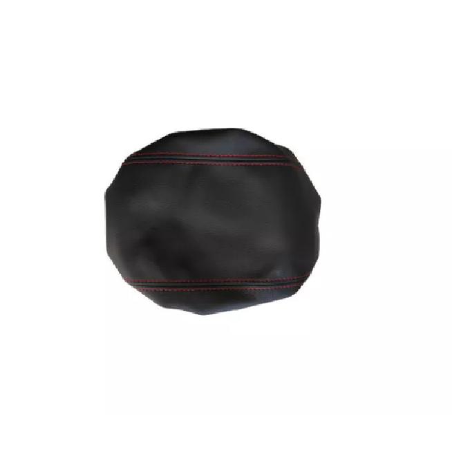 For Honda Civic 2006-2011 Armrest Box Cover Trim Middle Console Black Leather