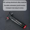 CO2 Bike Tire Inflator with Pressure Gauge 160PSI High Pressure Aluminum Alloy Portable MTB Road Mountain Bicycle CO2 Air Pump