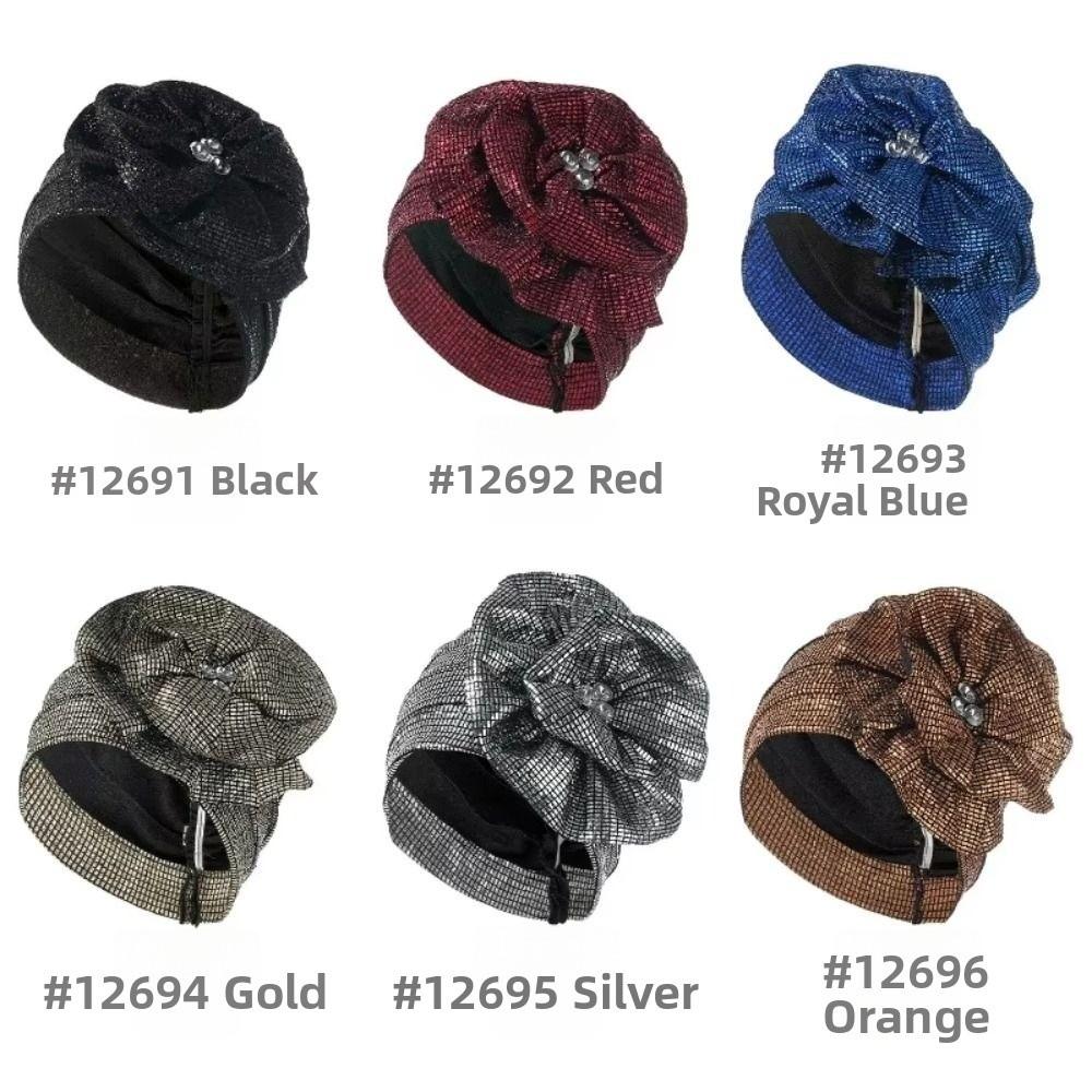 Simple Style Hijabs Wuman Hat Charm Trendy Headgear Fashion Women's Cap Women