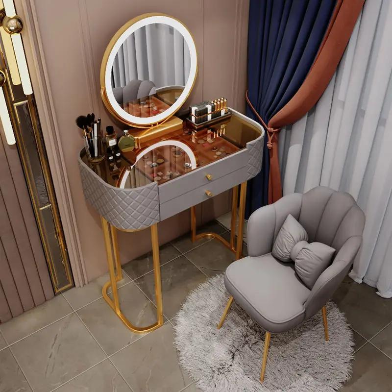 Women Drawers Dressers Makeup Small Storage Girl Luxury Dressers Vanity Desk Penteadeira Para Quarto Bedroom Furniture