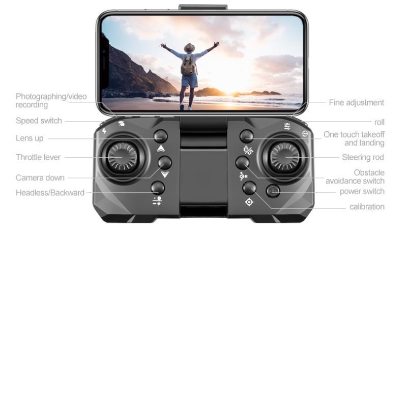 S1S Drone 4/6K HD Двойная камера WIFI FPV Бесщеточный радиоуправляемый дрон с оптическим потоком Складной квадрокоптер 3 км Четырехосный самолет с дистанционным управлением Дроны