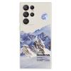 Для Samsung S22 Ultra 5g чехол жидкий силиконовый чехол для Samsung Galaxy S22 S21 Ultra S20 Fe Plus Coque Sunset Snow Mountain Case