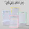 Yousheng A4 Zipper Pouch File Bag Transparent Document Organizer with Handle Letter Size File Folder for Office School Travel Supplies