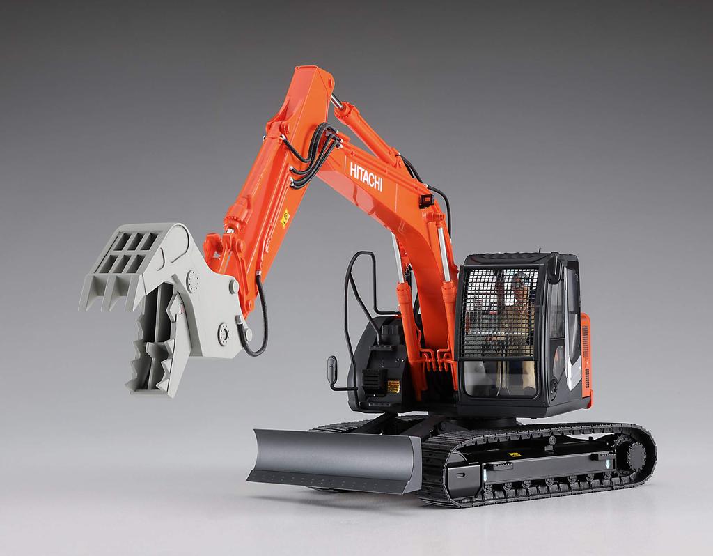 Hasegawa 1/35 Scale Hitachi Construction Machinery Hydraulic Excavator ZAXIS 135US Crusher Model Plastic Model 66103
