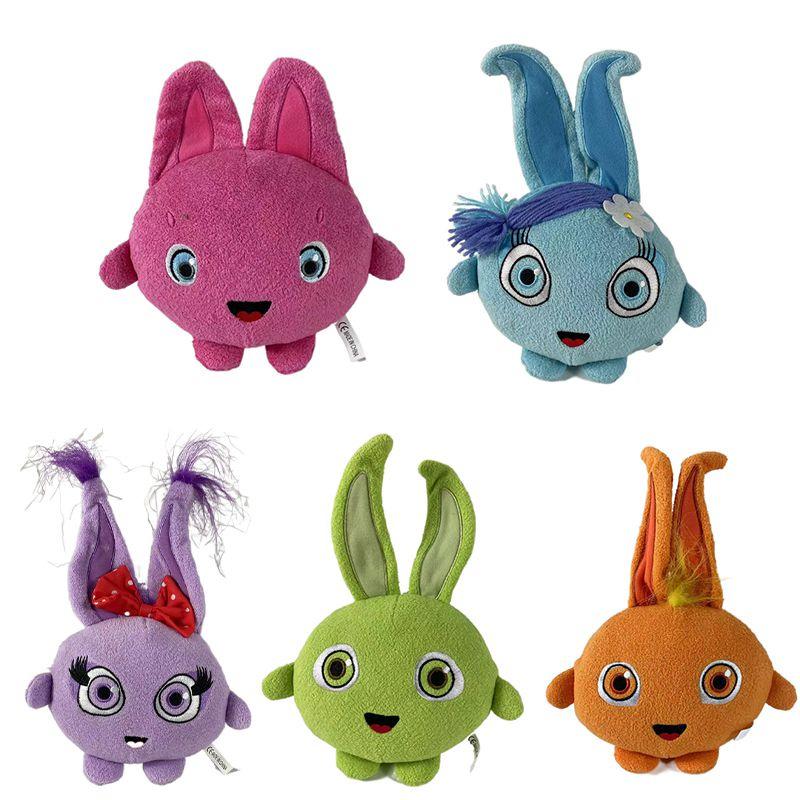 Cozy Sunny Bunnies Stuffed Toy Big Boo Gray Wolf Ideal For Kids And Collectors