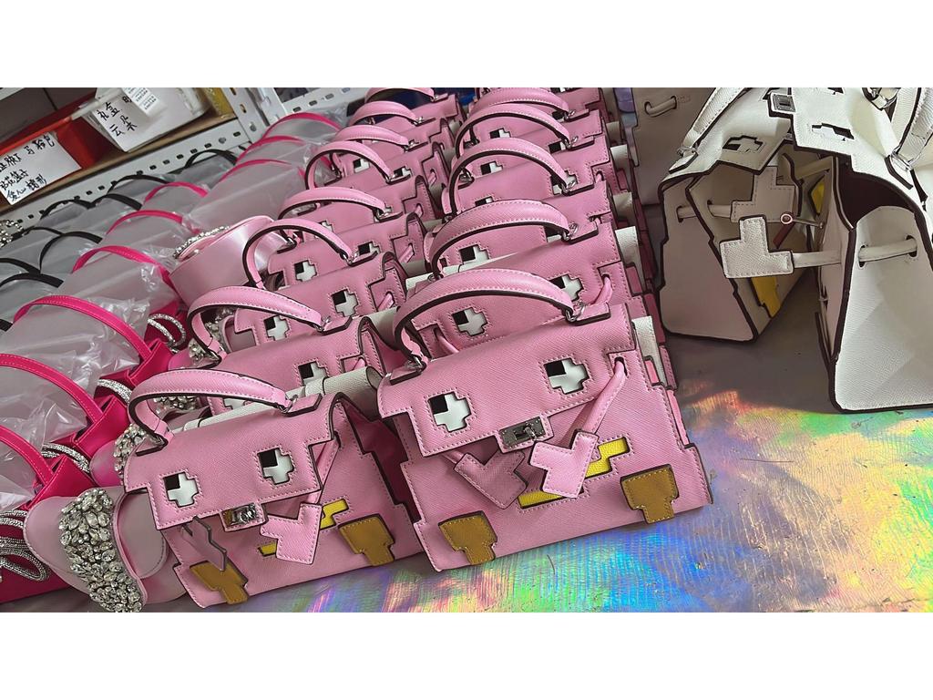 Retro Mosaic Color Block Kelly Shoulder Bag for Women