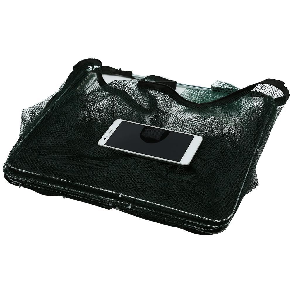 Автоматическая рыболовная сеть с 12 отверстиями, клетка для креветок, нейлоновая складная ловушка для крабов и рыб