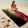 Christmas Gift Halloween Theme Bear Truck Coca Cola beach towel outdoor camping vacation swimming beach towel outdoor absorbent bath towel Y7