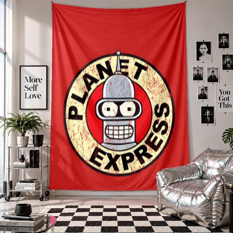 Wall TapestryBender Art Hanging Cloth Decorative Background Cover for Room Decoration